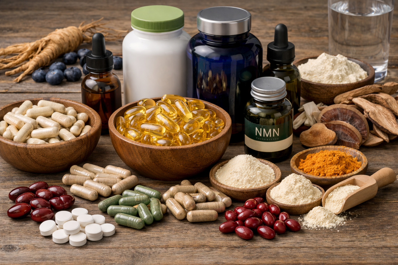 What Supplements Do People Actually Take for Longevity